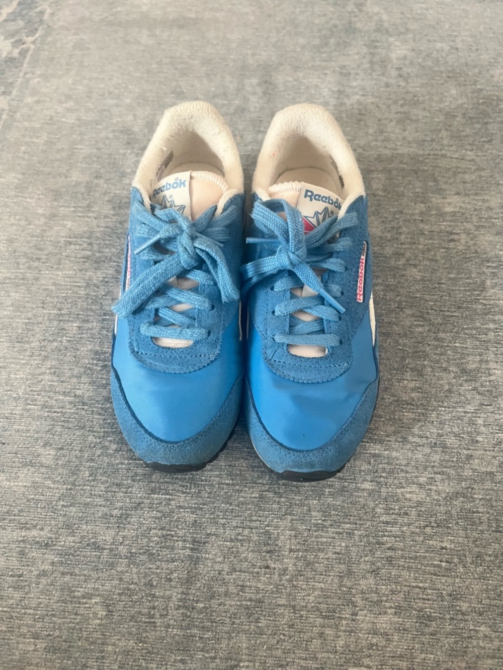 Reebok Classic AZ Sneakers - Blue Women's Athletic Lace-Up